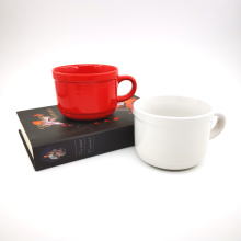Price de fábrica Ceramiced Big Soup Mugs con sus diseños